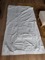 4 keer lange witte gordijnen, Huis en Inrichting, Stoffering | Gordijnen en Lamellen, Ophalen, Gebruikt, 100 tot 150 cm, Wit