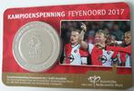 Kampioenspenning Feyenoord 2017 BU-kwaliteit in coincard, Postzegels en Munten, Munten | Nederland, Losse munt, Verzenden