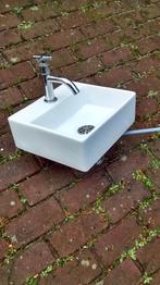 Fonteinset fonteintje Gamma Atlantic vierkant wit nieuw, Ophalen, Nieuw, Overige typen