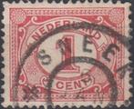 Nederland - 1899-1913 - Cijfer - NVPH-51 - Gestempeld Sneek, Postzegels en Munten, Postzegels | Nederland, Verzenden, T/m 1940