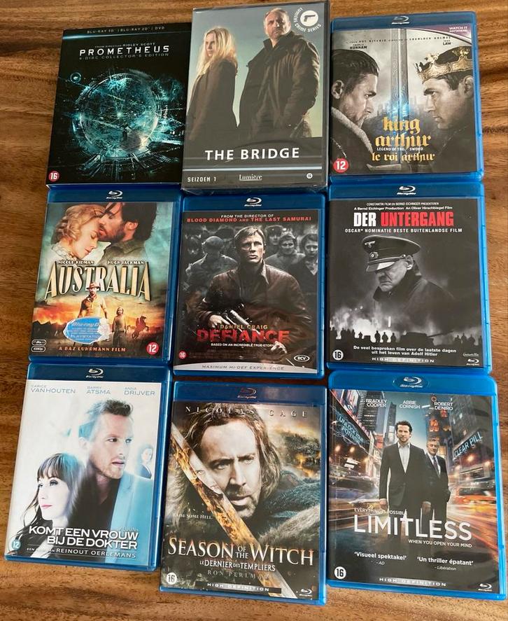 Blu-ray Film Collectie - 9 Films, Cd's en Dvd's, Blu-ray, Zo goed als nieuw, Boxset, Ophalen of Verzenden
