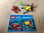 Lego City diepzee duik scooter (60090), Ophalen of Verzenden, Zo goed als nieuw, Complete set, Lego