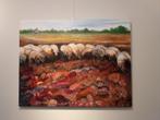 schapen op de hei blaricum, Ophalen