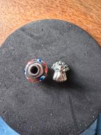 Pandora pauw charm en pauw murano, Pandora, Ophalen of Verzenden, Zo goed als nieuw, 2 of 3 bedels