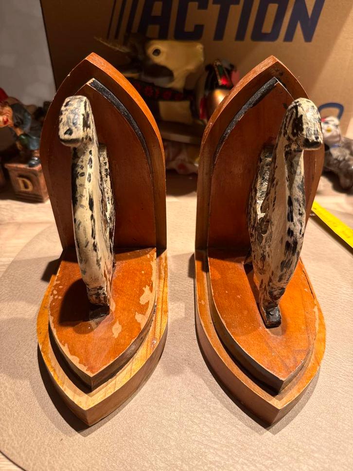 Vintage Boekensteunen met Paardenhoofd, Huis en Inrichting, Woonaccessoires | Overige, Gebruikt, Ophalen of Verzenden