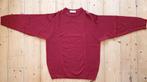 Vintage jaren 80 trui heren, roestbruin, Medium, wol, gaatje, Kleding | Heren, Ophalen of Verzenden, Nieuw, Maat 48/50 (M)