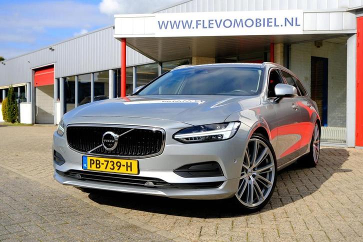 Volvo V90 2.0 D3 150pk Momentum Aut. Leder|Navi|Adapt-Cruise, Auto's, Volvo, Bedrijf, Te koop, V90, ABS, Adaptive Cruise Control