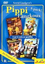 Pippi Langkous 4-pack DVD - Originele Versies, Avontuur, Alle leeftijden, Boxset, Ophalen of Verzenden