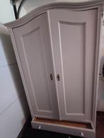 Mooie taupe kleurige brocante kast, Huis en Inrichting, Kasten | Overige, Ophalen, Gebruikt