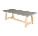 Veltis betonlook tuintafel 250x100cm; nieuw in doos, Tuin en Terras, Ophalen of Verzenden, Nieuw, Rechthoekig, Overige materialen
