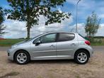 Peugeot 207 1.4 VTI, 5 deurs, 2012, zilver, Auto's, Voorwielaandrijving, Zwart, 1064 kg, Origineel Nederlands