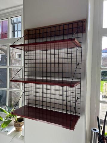 Vintage wandrek String - Deens - metaaldraad met hout beschikbaar voor biedingen