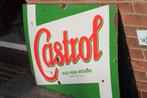 emaille bord CASTROL, Antiek en Kunst, Antiek | Emaille, Ophalen of Verzenden