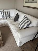 IKEA Ektorp hoekbank + tafeltje - Wit, Huis en Inrichting, Ophalen, 250 tot 300 cm, Gebruikt, Hoekbank
