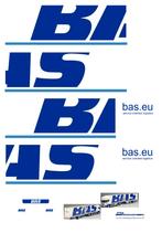 Vrachtauto decal 1:50 Bas logistics ( type 1 ), Verzenden, Nieuw, Bus of Vrachtwagen, Overige merken
