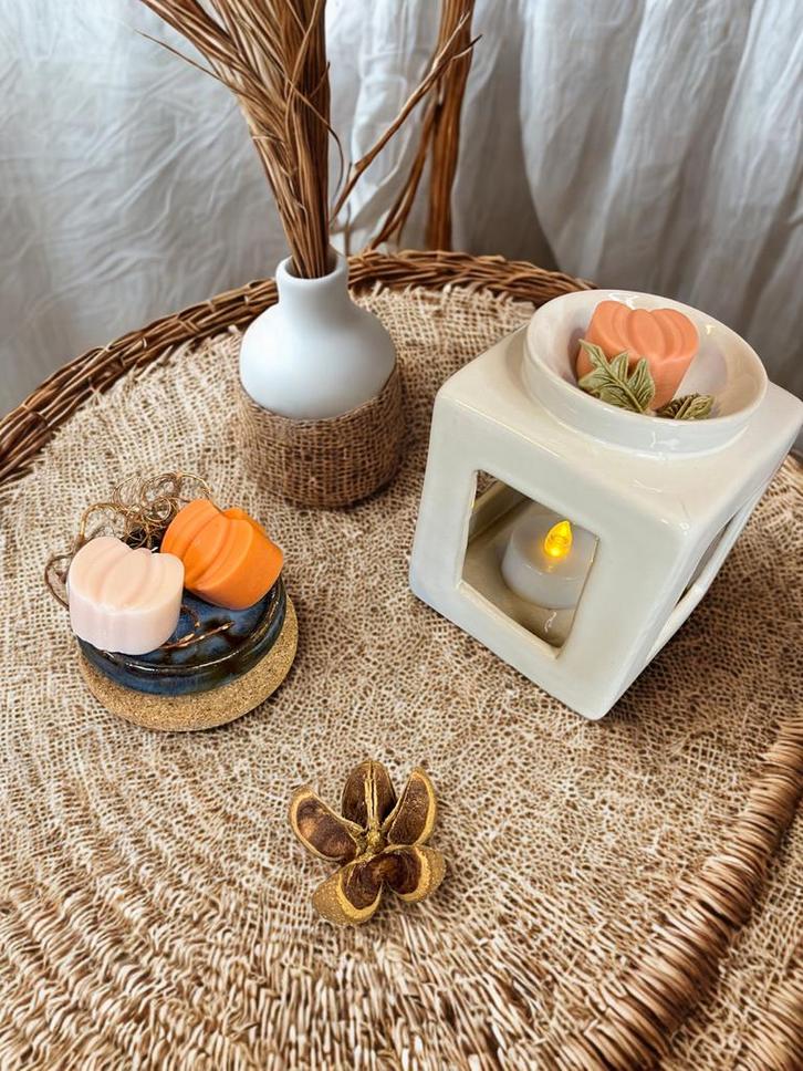 Handgemaakte soja waxmelts; 5st per set, Huis en Inrichting, Woonaccessoires | Kandelaars en Kaarsen, Nieuw, Kaars, Minder dan 25 cm