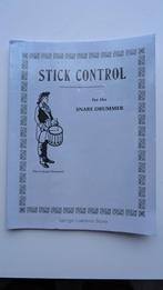 Stick Control for the Snare Drummer | drumming book, Ophalen, Klassiek, Drums of Percussie, Les of Cursus