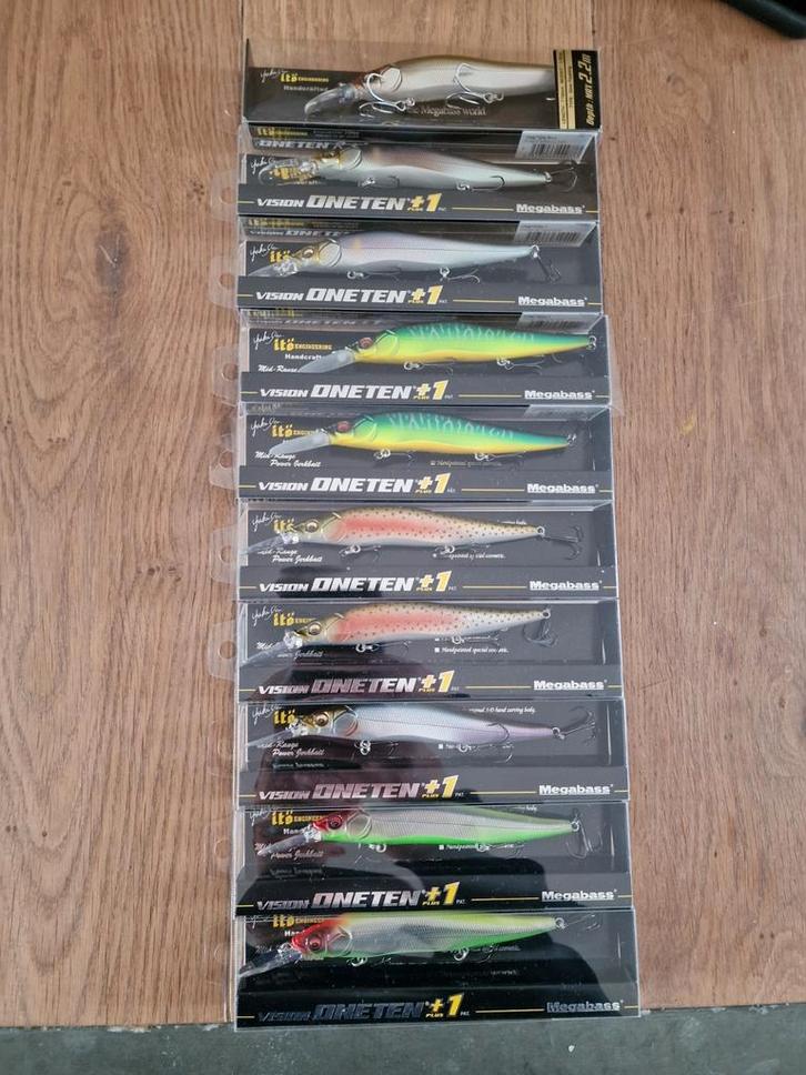 Megabass Oneten's +1, Watersport en Boten, Hengelsport | Roofvissen, Nieuw, Overige typen, Ophalen of Verzenden