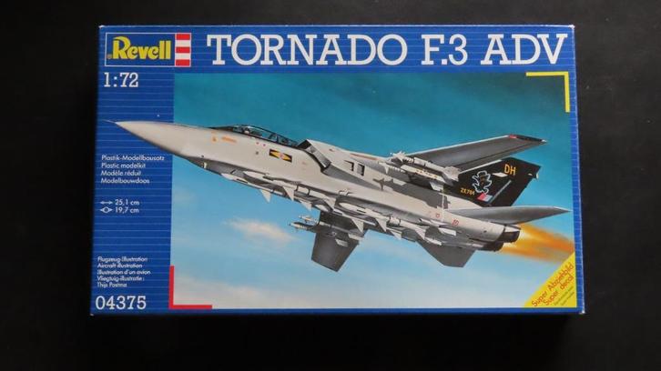 Tornado F.3 ADV Revell, Hobby en Vrije tijd, Modelbouw | Vliegtuigen en Helikopters, Nieuw, Vliegtuig, 1:72 tot 1:144, Revell