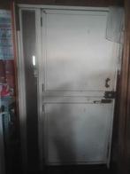 Hardhouten Buitendeur met Kozijn, Ophalen, Buitendeur, Hout, 120 cm of meer