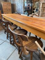 Smalle Franse tafel cafetafel eettafel sidetable, Ophalen, Gebruikt