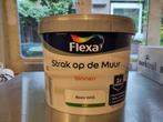 (ongeopend) Flexa Strak op de Muur, Cotton Flower, 10L, Ophalen, Nieuw, Wit, Verf
