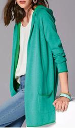 Lieblingsstück dun vest katoen maat 40 turquoise groen, Kleding | Dames, Truien en Vesten, Maat 38/40 (M), Ophalen of Verzenden