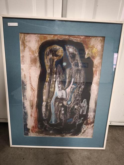 Schilderij Riek Schagen (uit collectie), Antiek en Kunst, Kunst | Schilderijen | Modern, Ophalen