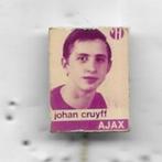 JOHAN CRUYFF VOETBALLER VOETBAL SPORT GERELATEERDE SPELD, Verzenden, Zo goed als nieuw, Sport, Speldje of Pin