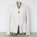 Mooie Erny Van Reijmersdal Blazer - 64 (Maat 42) € 110,-, Kleding | Dames, Jasjes, Kostuums en Pakken, Wit, Maat 42/44 (L), Ophalen of Verzenden