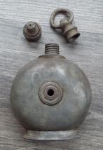 17-18 de eeuw Tinnen Pelgrimsfles Pelgrim Fles Bodemvondst, Antiek en Kunst, Antiek | Tin, Ophalen of Verzenden