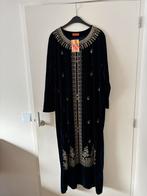 Mooie donkerblauwe kaftan, Maat 38/40 (M), Overige typen, Blauw, Nieuw