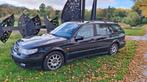 Saab 9-5 3.0 T V6 Estate AUT 1999 Zwart, Auto's, Saab, Stoelverwarming, Zwart, Stationwagon, Grijs