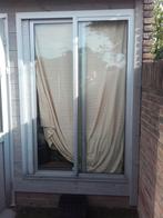 Aluminium schuiframen met kozijn, Ophalen of Verzenden, Aluminium, 75 tot 150 cm, Raamkozijn