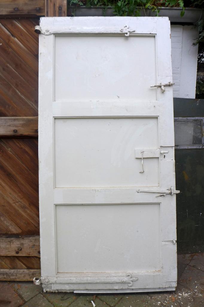 grote oude dikke vlaamse deuren 252 cm, Doe-het-zelf en Verbouw, Deuren en Horren, Gebruikt, Binnendeur, 215 cm of meer, 120 cm of meer