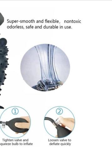 Silicone Inflatable Plug voor HOMO  beschikbaar voor biedingen