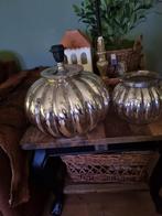 Rivièra maison pumpkin lamp & windlicht, Ophalen, Zo goed als nieuw, Glas, Minder dan 50 cm