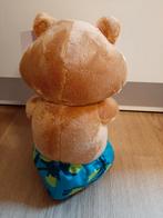 AH hamster knuffel zomer met strandbal 30 cm, Ophalen of Verzenden, Overige typen