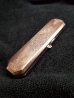 Antiek zilveren brillendoos., Ophalen of Verzenden, Zilver