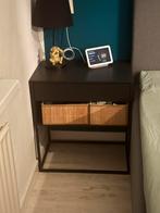 2x Nachtkastje met lade, Huis en Inrichting, Slaapkamer | Nachtkastjes, Ophalen, Zo goed als nieuw, Minder dan 45 cm, 55 tot 70 cm