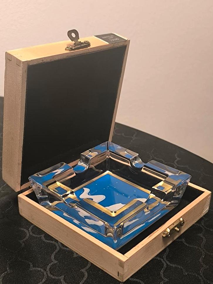 Ritzenhoff Kunstflug asbak 1998 met doos, Huis en Inrichting, Woonaccessoires | Overige, Nieuw, Ophalen of Verzenden