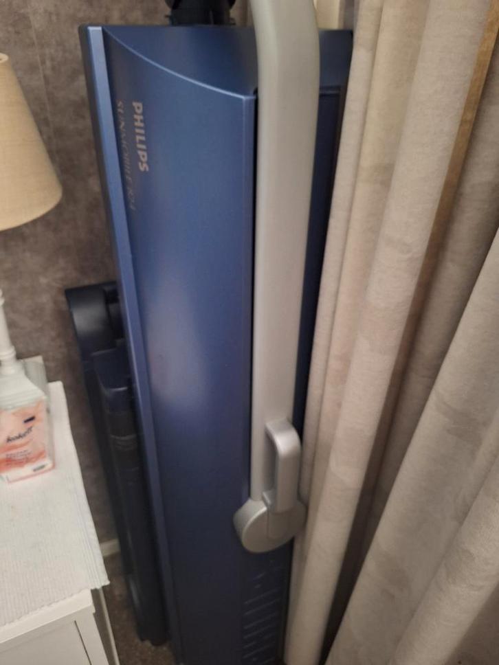 Philips Sunmobile 824 - Zonnebank, Witgoed en Apparatuur, Zonnebanken en Gezichtsbruiners, Gebruikt, Zonnebank enkelzijdig, Minder dan 10 lampen