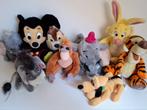10 Disney knuffels Ior Teigertje Dombo Knabbel Pluto e.v.a., Ophalen of Verzenden, Winnie de Poeh of vrienden, Gebruikt, Knuffel