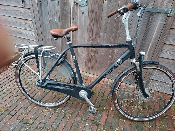 Batavus Monaco TLD - 7 versnellingen, Fietsen en Brommers, Fietsen | Heren | Herenfietsen, Gebruikt, Batavus, 53 tot 57 cm, Versnellingen