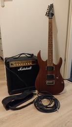 Gitaarset | Ibanez RGA32 + Marshall MG15FX, Muziek en Instrumenten, Ophalen, Ibanez, Met versterker, Zo goed als nieuw