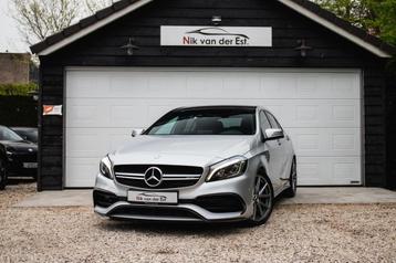 Mercedes-Benz A-klasse AMG 45 4MATIC-Pano-Led-H&K-Stoelverwa beschikbaar voor biedingen