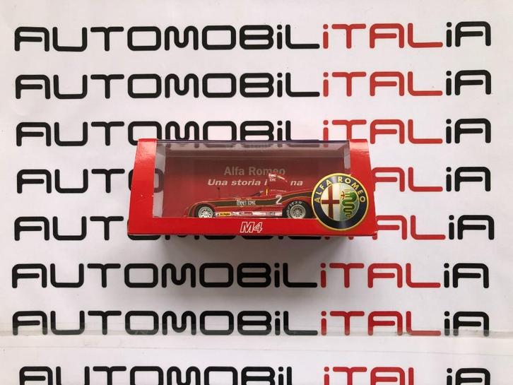 Alfa Romeo 33.3 SC Turbo Monza #2 1977 M4 schaal 1:43, Hobby en Vrije tijd, Modelauto's | 1:43, Nieuw, Auto, Overige merken, Ophalen of Verzenden