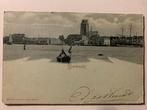 ansichtkaart Dordrecht  Vanaf het water, Gelopen, Zuid-Holland, Ophalen of Verzenden, Voor 1920