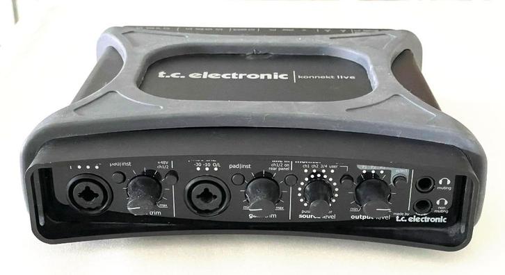 Te koop: TC Electronic konnekt live FireWire audio interface, Computers en Software, Geluidskaarten, Gebruikt, Extern, Ophalen