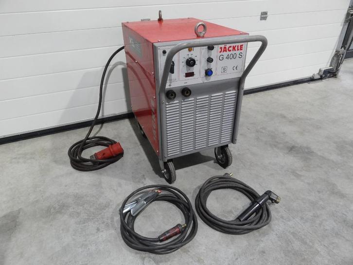 Elektroden lasapparaat Jackle G 400 S, Doe-het-zelf en Verbouw, Gereedschap | Lasapparaten, Zo goed als nieuw, Elektroden, 250 ampère of meer